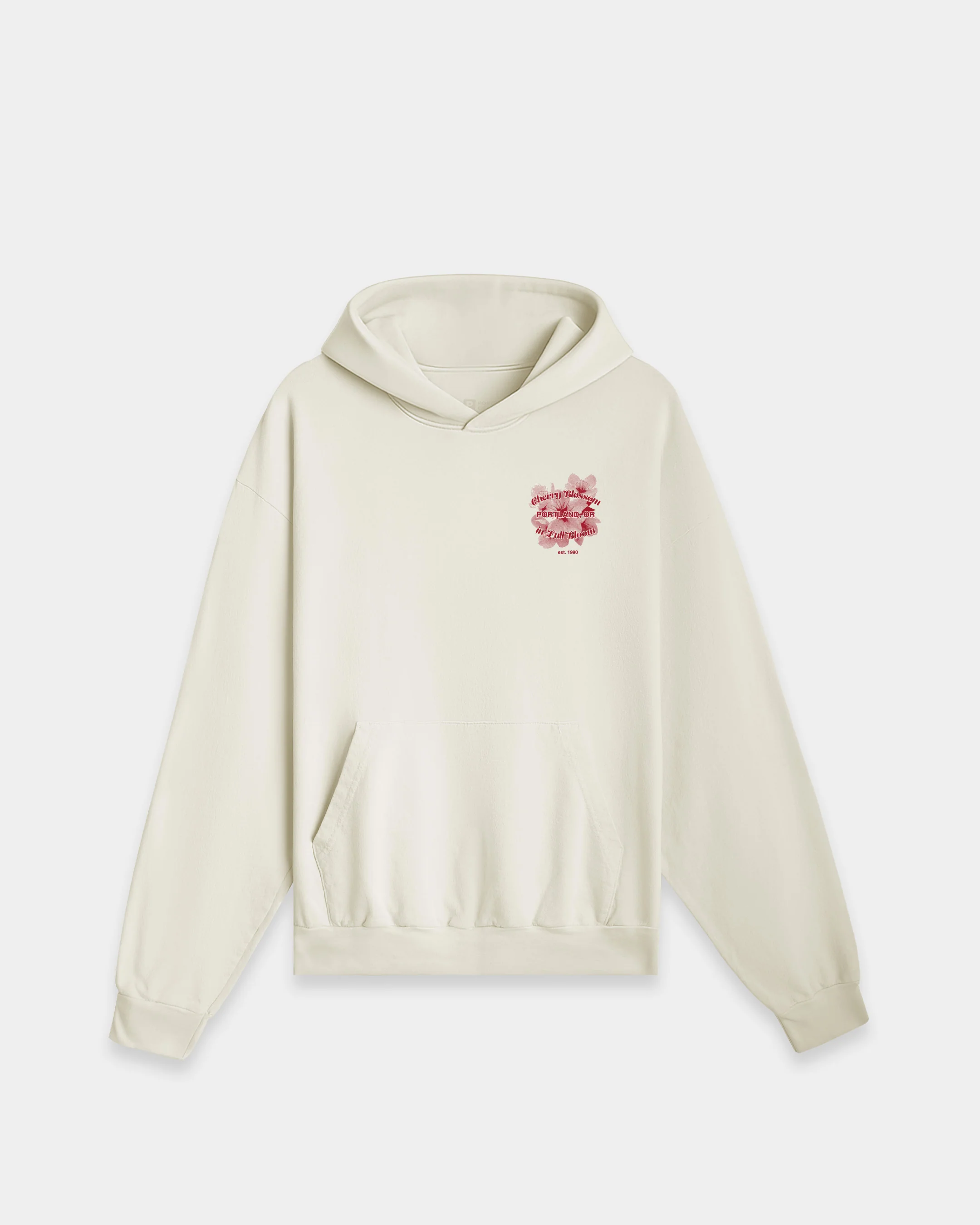 Sueded Full Bloom Hoodie - Image 2