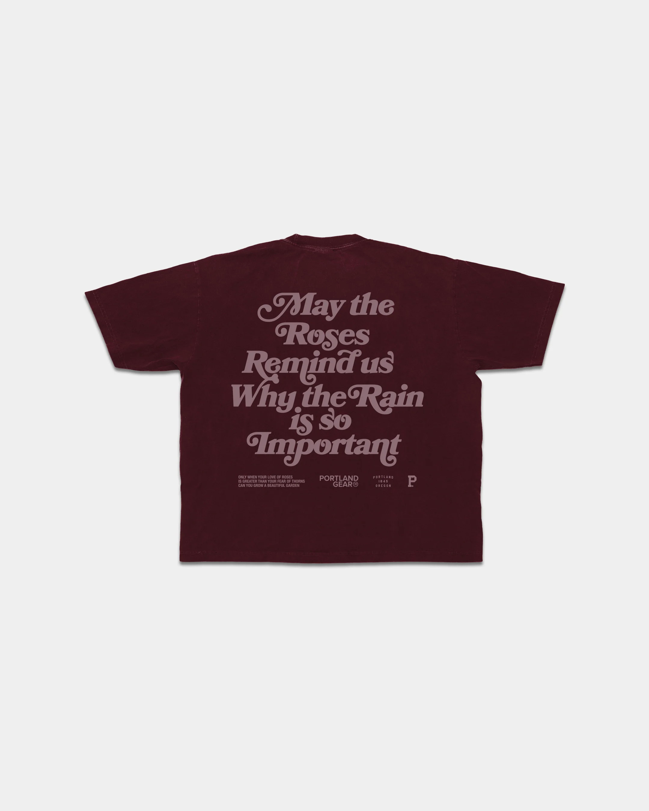 Women's All-American Slogan Tee - Port
